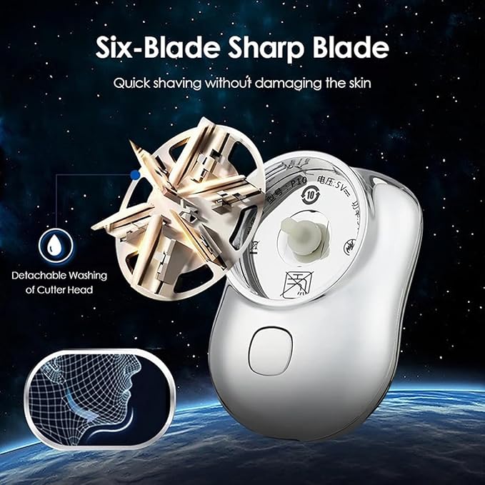 Ultra‑Compact Rechargeable Electric Shaver