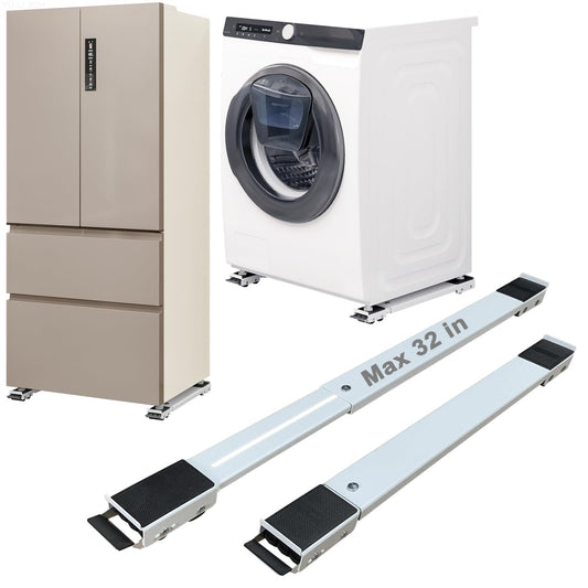 ⚙️Adjustable Aluminum Slide Movers🔧 for Furniture & Heavy-Duty Appliances🛋️