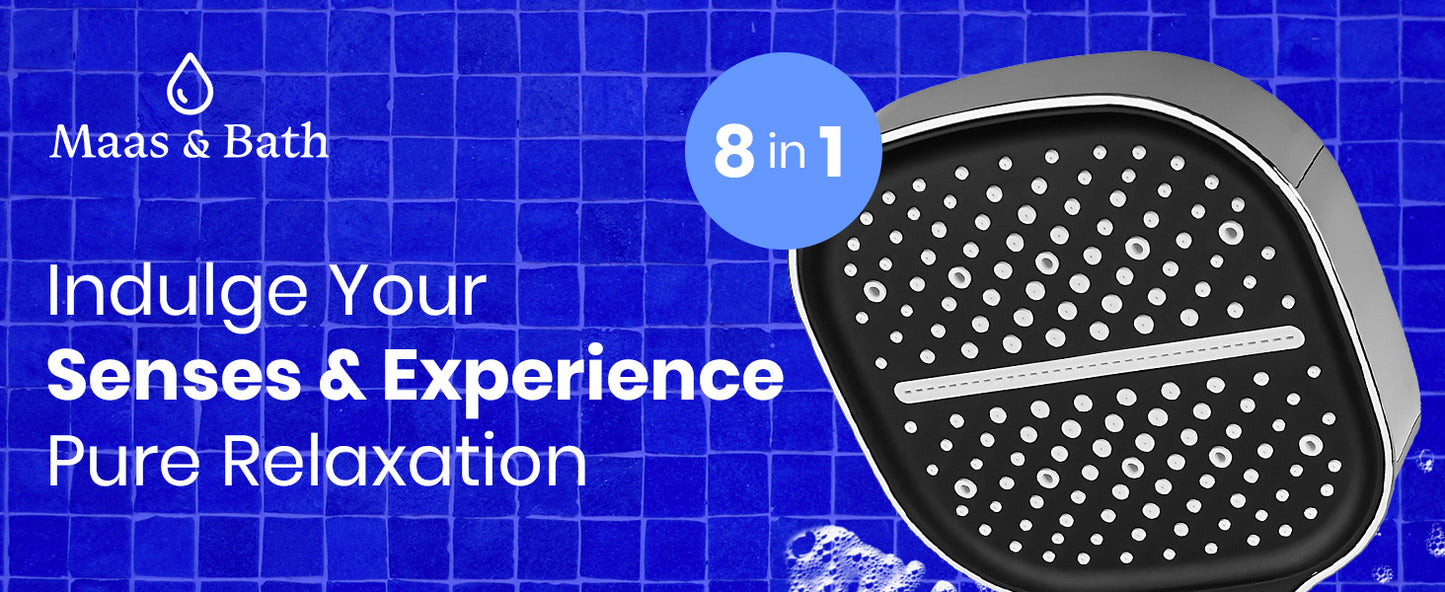 🚿 Spa-Like Premium 7 Spray Modes Handheld Shower| High Pressure + Water-Saving 💧