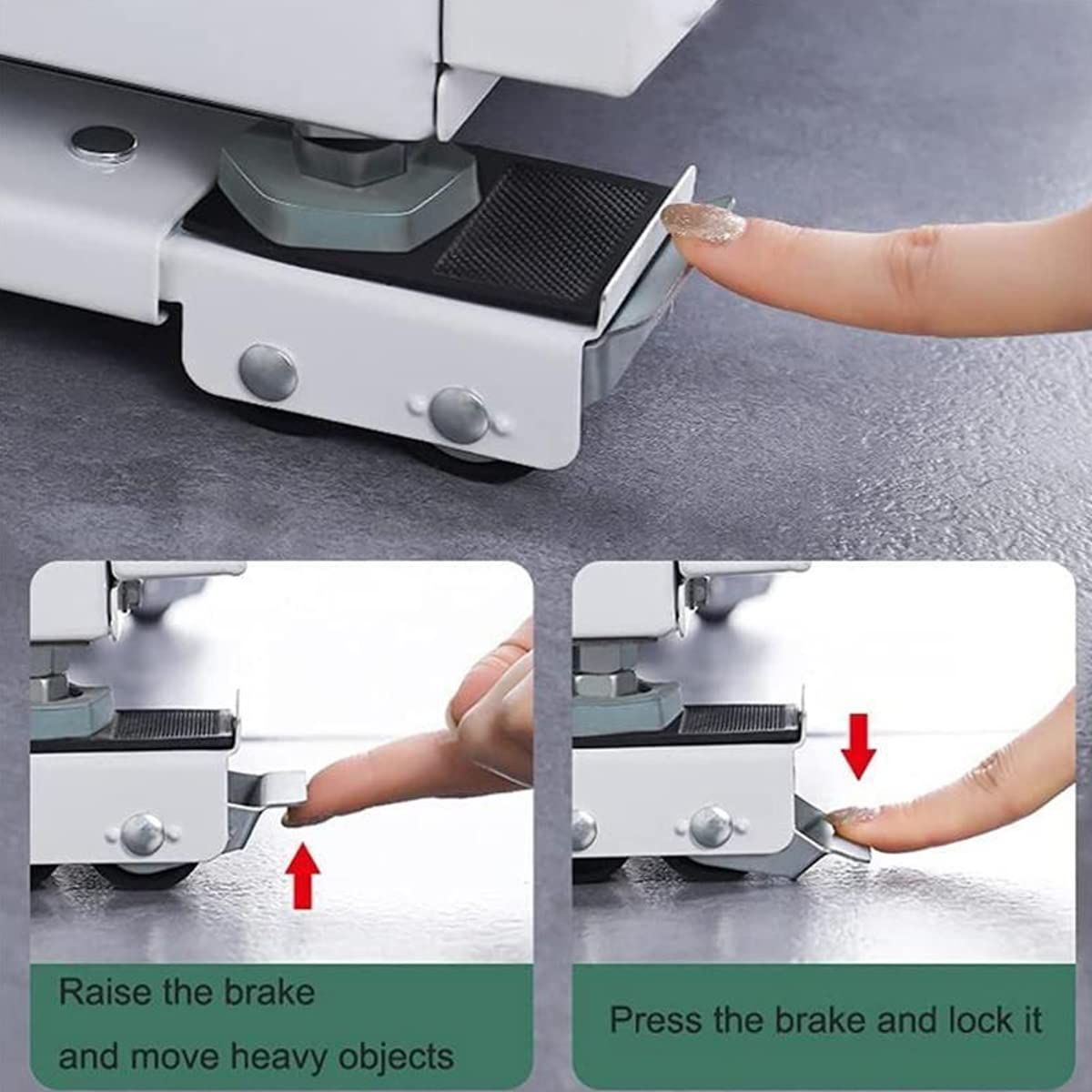 ⚙️Adjustable Aluminum Slide Movers🔧 for Furniture & Heavy-Duty Appliances🛋️