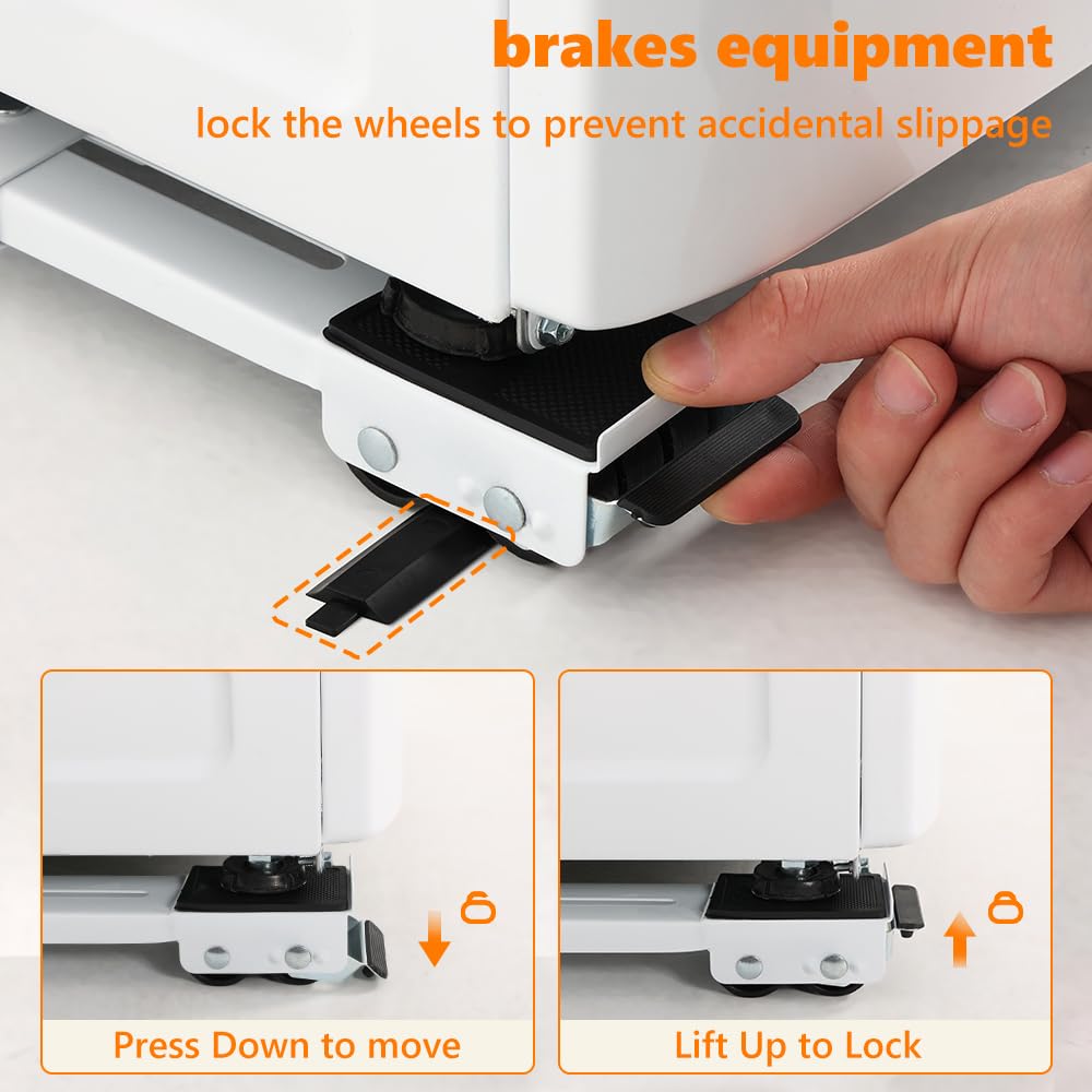 ⚙️Adjustable Aluminum Slide Movers🔧 for Furniture & Heavy-Duty Appliances🛋️