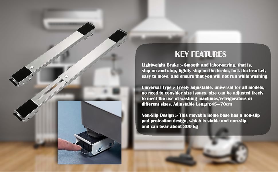 ⚙️Adjustable Aluminum Slide Movers🔧 for Furniture & Heavy-Duty Appliances🛋️