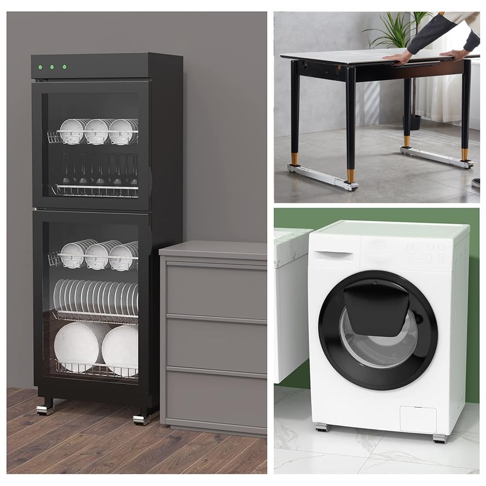 ⚙️Adjustable Aluminum Slide Movers🔧 for Furniture & Heavy-Duty Appliances🛋️