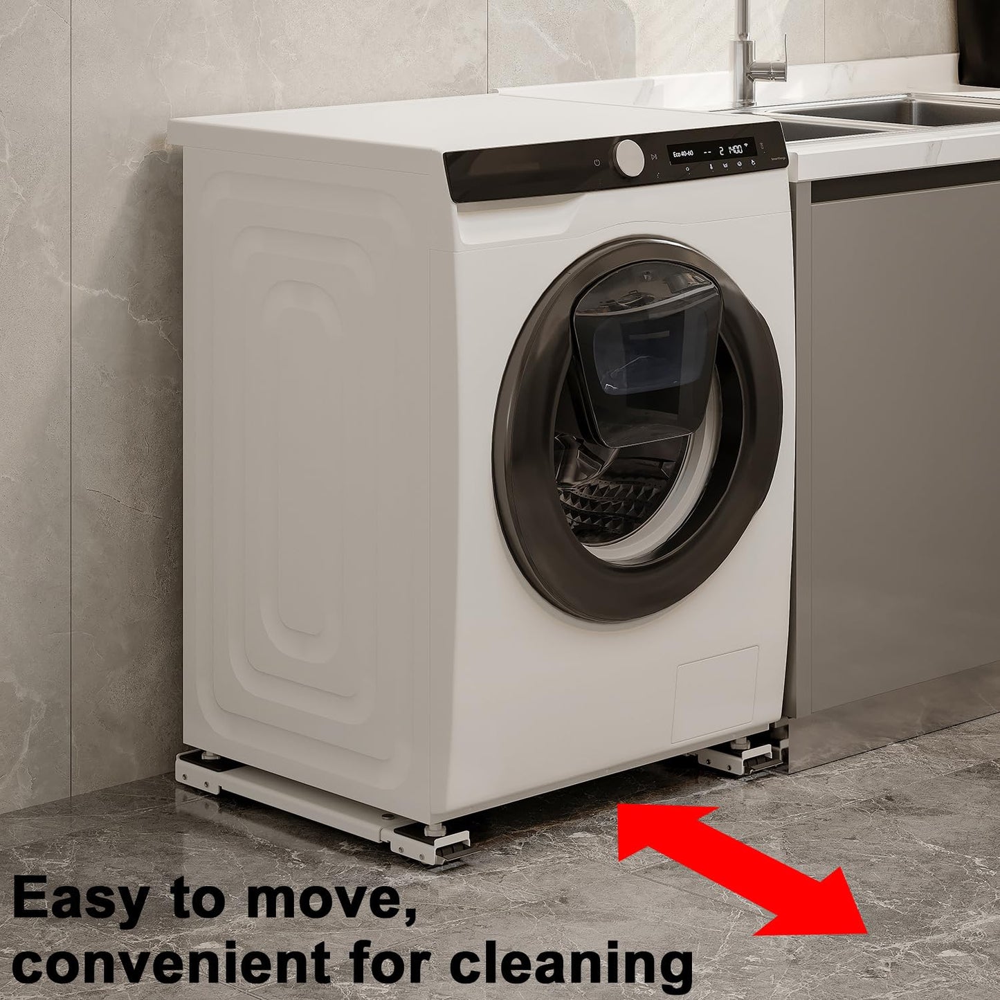 ⚙️Adjustable Aluminum Slide Movers🔧 for Furniture & Heavy-Duty Appliances🛋️