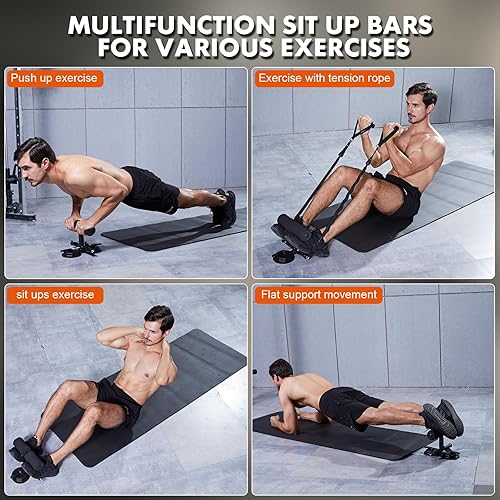 🏋️ Multifunctional Home Gym Sit-Up & Fitness Bar 💪