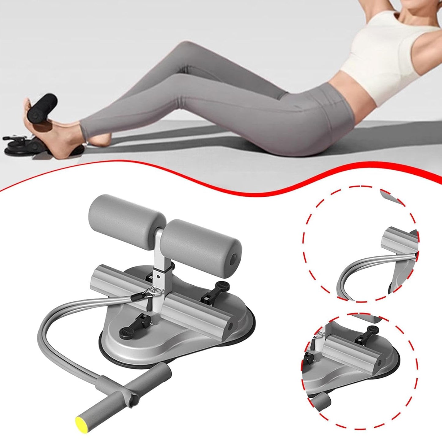 🏋️ Multifunctional Home Gym Sit-Up & Fitness Bar 💪