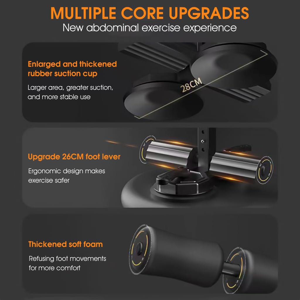🏋️ Multifunctional Home Gym Sit-Up & Fitness Bar 💪
