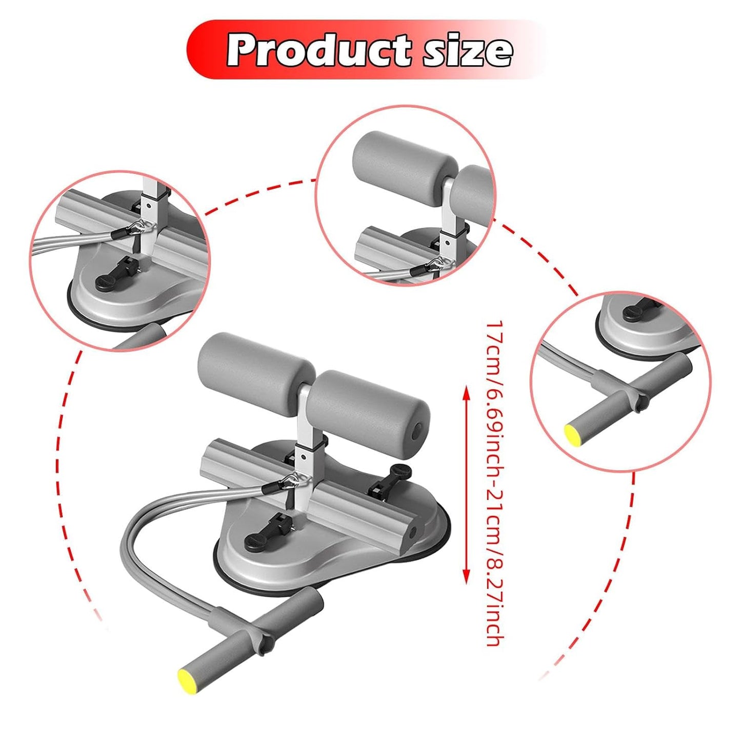 🏋️ Multifunctional Home Gym Sit-Up & Fitness Bar 💪