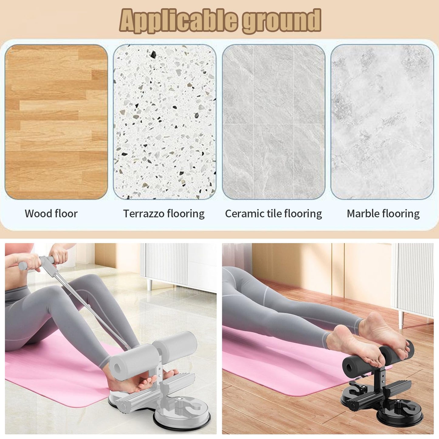🏋️ Multifunctional Home Gym Sit-Up & Fitness Bar 💪