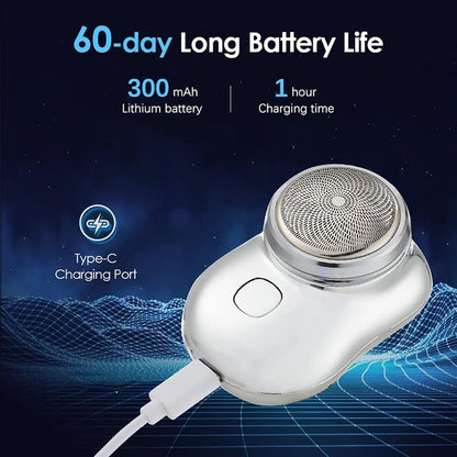 Ultra‑Compact Rechargeable Electric Shaver