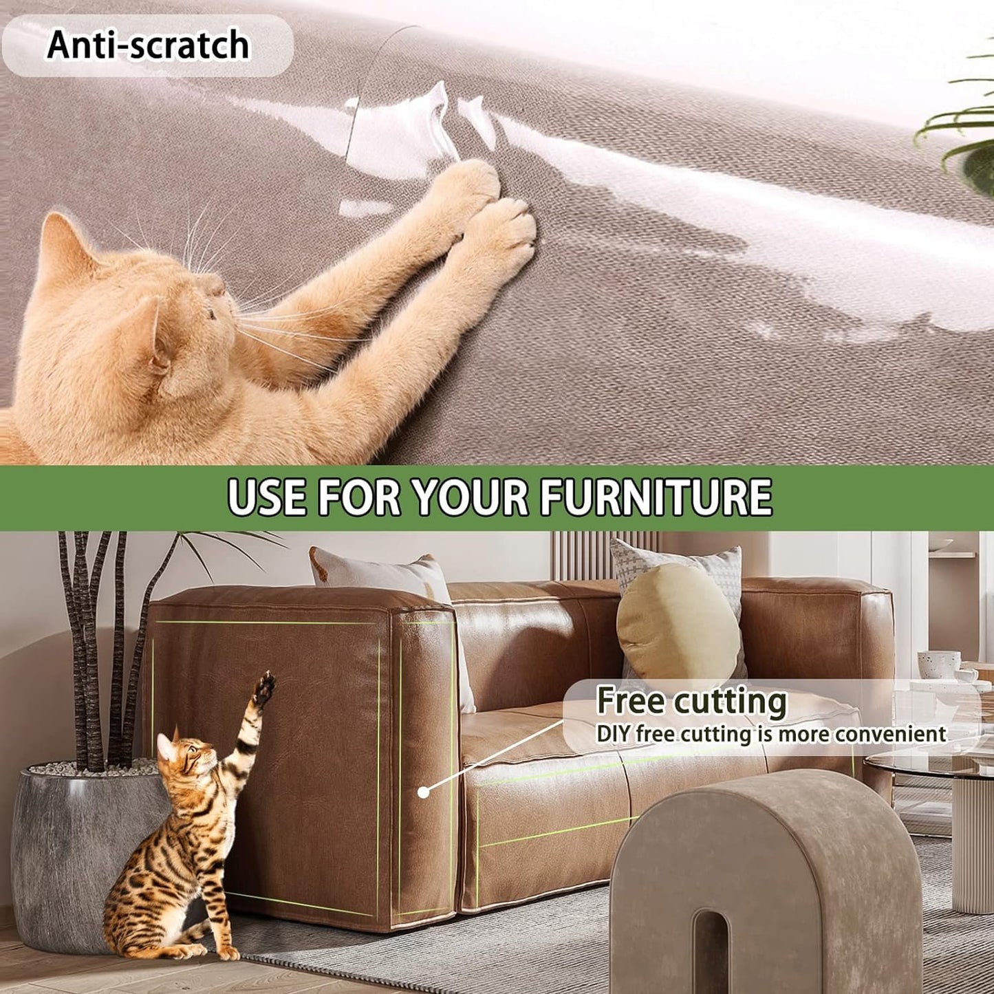 Self-Adhesive Transparent Wall Protection Film  🔴Buy 1, Get 1 Free