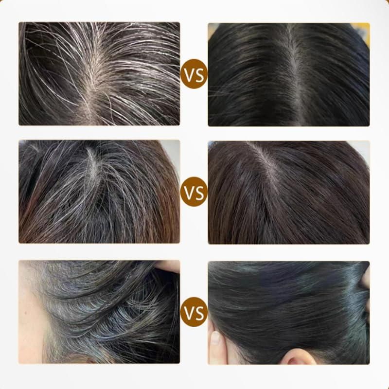 Instant Hair Color Stick & Comb (BLACK) – Covers Gray Hair in Seconds (20g)