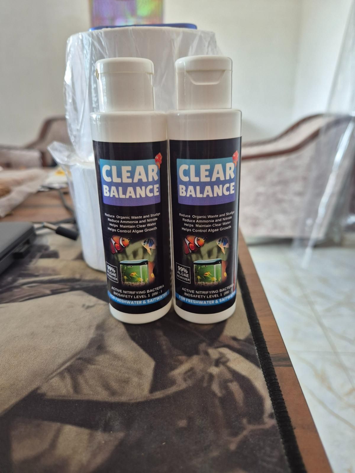 Fish Tank Water Clarifier & Algae Remover - Buy 1, Get 2 Free (120ml each)