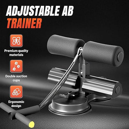 🏋️ Multifunctional Home Gym Sit-Up & Fitness Bar 💪