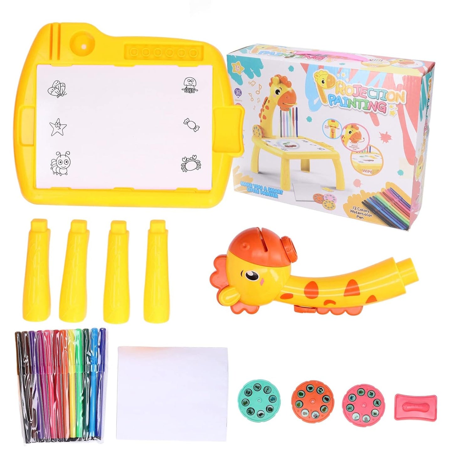 Projector Drawing Fun Desk🎨, Gift of Creativity 🎁 for Kids 🧒
