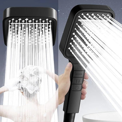 🚿 Spa-Like Premium 7 Spray Modes Handheld Shower| High Pressure + Water-Saving 💧