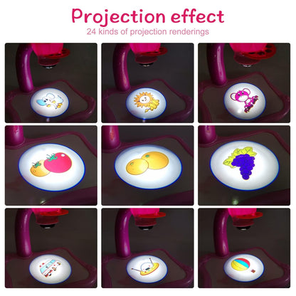 Projector Drawing Fun Desk🎨, Gift of Creativity 🎁 for Kids 🧒
