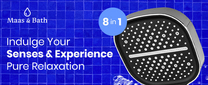 🚿 Spa-Like Premium 7 Spray Modes Handheld Shower| High Pressure + Water-Saving 💧